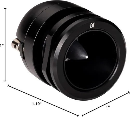 Miniatura 10 de KICKER 49ST3TW ST3TW Tweeter de bala de doble montaje de 1 pulgada de la serie Street Series, individual, 4 ohmios