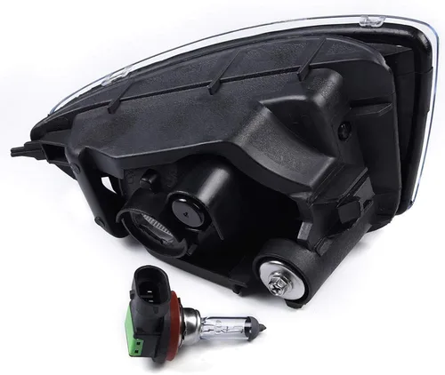 Miniatura 6 de CNNELL Conjunto de luces antiniebla para parachoques delantero izquierdo y derecho compatible con Honda Civic 2004-2005 Lente transparente