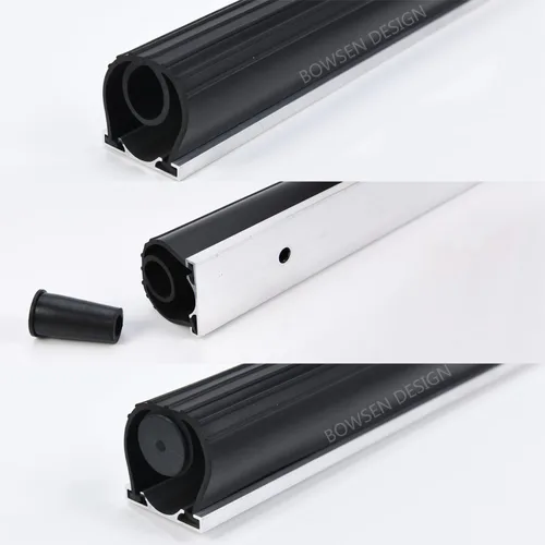 Miniatura 4 de BOWSEN Sellos inferiores universales para puerta de garaje de servicio pesado con anillo en U+O, burlete resistente a la intemperie de goma con kit