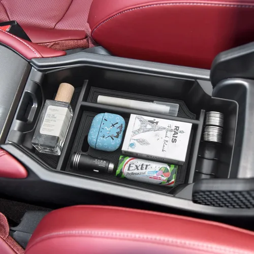 Miniatura 7 de PIMCAR Organizador de consola central para Honda Accord 2023-2025 2026, bandeja de almacenamiento de reposabrazos de plástico ABS duradero de 11ª