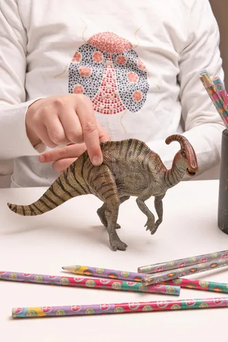Miniatura 2 de Papo - Figura realista de parasaurolophus para niños - A partir de 3 años - Colección de dinosaurios - Juego educativo Descubrimiento