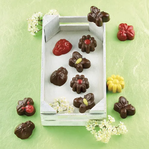 Miniatura 2 de Silikomart - Molde de silicona para chocolate, Springlife