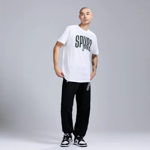Miniatura 3 de GAME 7 NBA Camiseta de Hombre GAME 7 X NBA con Licencia Oficial de Gráficos de Manga Corta Ligera Clásico Cuello Redondo de Algodón Negro