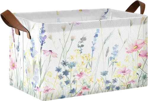 Miniatura 14 de senya Cesta de almacenamiento 1 unids grande plegable bolsa de ropa rectangular plegable tela cesta de lavandería plegable cubo de lavado plegable