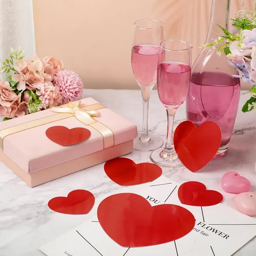 Miniatura 3 de Zonon 90 piezas de recortes de corazón dulce para aula, decoración de tablón de anuncios para oficina, aula, fiesta, tablero de anuncios