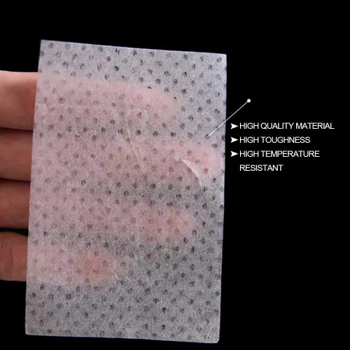 Miniatura 2 de Papel permanente para el cabello, tiras de papel para rizar el cabello, peluquería de malla ultrafina, transpirable, herramienta de peluquería