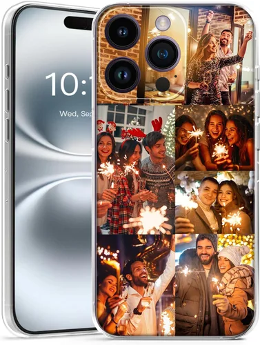 Miniatura 13 de Fundas de fotos personalizadas para iPhone 17 16 15 14 13 12 11 Pro/Pro Max/Plus/Air/Mini - Fabricado en Estados Unidos, diseño personalizado, 7