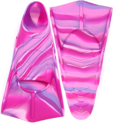 Miniatura 41 de Gugmoy Kids Swim Fins,Comfortable Silicone Flippers for Swimming and Diving,Size Suitable Beginners Kids Girls Boys Adults
