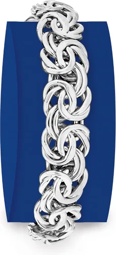 Miniatura 3 de Ross-Simons Italian Sterling Silver Large Byzantine Bracelet
