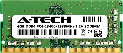 Miniatura 2 de A-Tech 4 GB de RAM para portátiles ASUS TUF Gaming F15 (10ª generación) FX506, FX506LH, FX506LI, FX506LU DDR4 2933MHz PC4-23400 SODIMM 1.2V
