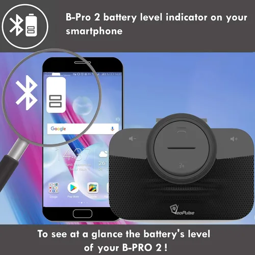 Miniatura 5 de Altavoz de coche B-PRO 2B Kit manos libres, 6W Hi-Fi Altavoces, con Bluetooth Automático Multipunto Conexión Teléfono Celular