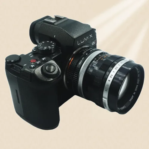 Miniatura 2 de PHOLSY Adaptador de montaje de lente FD a L con palanca de apertura compatible con Canon FD FL Mount Lens a Leica L Mount Cuerpo de cámara