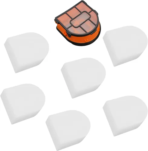 Miniatura 12 de 2 Kit de filtro de rodillo de repuesto HydroVac para aspiradora Shark AW261 WD261 WD101 AW302 WD161 WD201 WD100 WD200 HydroVac XL 3 en 1, Reemplace