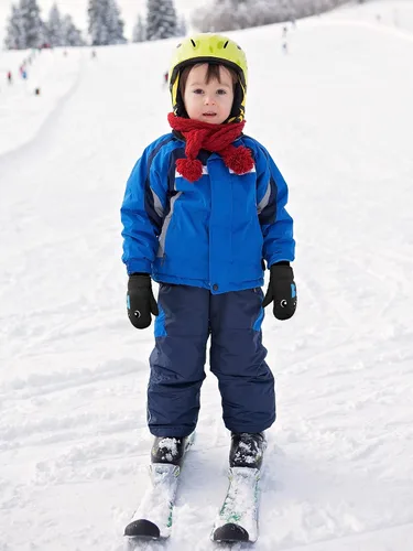 Miniatura 2 de Guantes de esquí de invierno guantes impermeables con forro de algodón cálido para niños