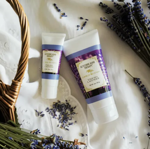 Miniatura 3 de Camille Beckman Crema de terapia de manos de glicerina, lavanda inglesa, 1.35 onzas