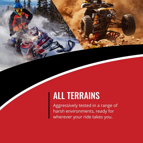 Miniatura 4 de Sixity VS - Correa de transmisión compatible con Suzuki LT-A500F QuadMaster Vinson 500 4x4 Auto LT-F500F QuadRunner 2000-2007