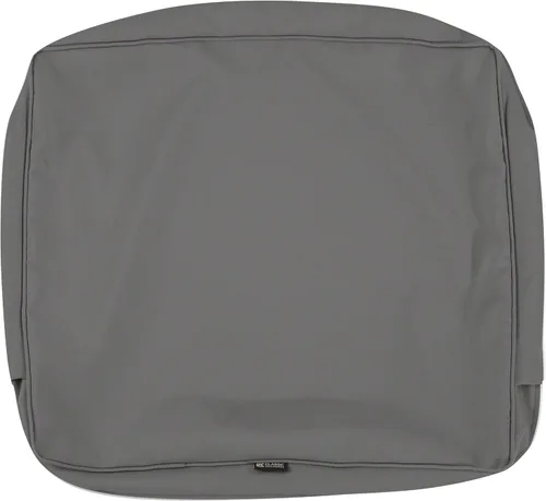 Classic Accessories Montlake - Funda de cojín para patio, carbón claro