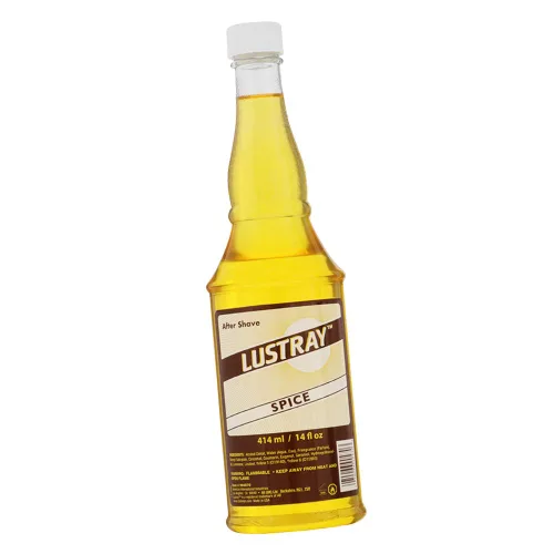 Miniatura 6 de Clubman Lustray Bay Ron Loción para después del afeitado para hombres – Salpicadura clásica para después del afeitado, aroma calmante y refrescante