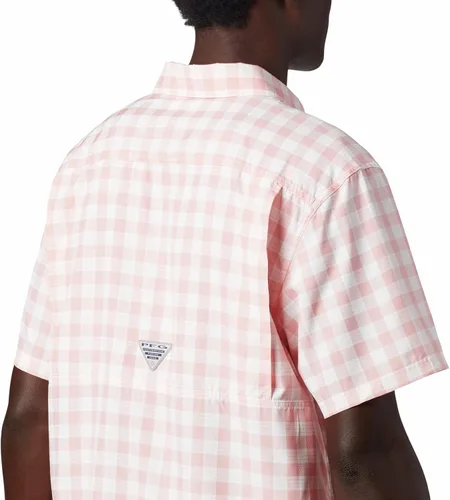 Miniatura 4 de PFG Super Slack Tide Camp - Camiseta para hombre, color gris