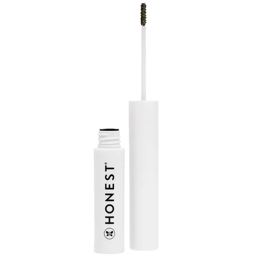 Honest Beauty Honestly Healthy Brow Gel para cejas de aspecto más completo | Fortalece + agrega volumen | Aceite de ricino + extracto de trébol rojo
