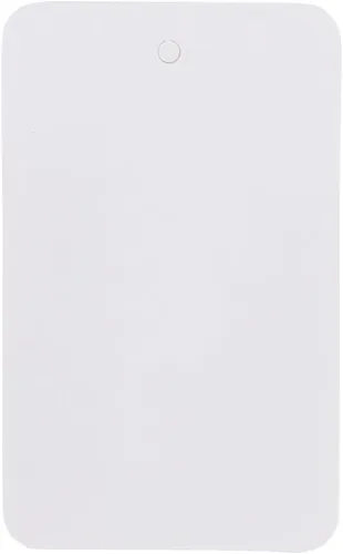 SSWBasics Etiquetas de ropa en blanco no perforadas grandes sin ataduras - 1-3/4"W x 2-7/8"H -