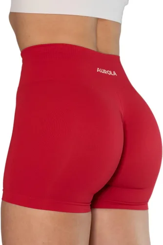 Miniatura 7 de AUROLA Dream Collection - Pantalones cortos de entrenamiento para mujer, cintura alta, pantalones cortos atléticos sin costuras