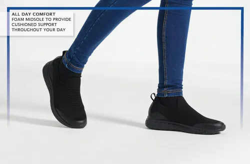 Miniatura 3 de Shoes for Crews Everlight - Zapatos antideslizantes para mujer Negro
