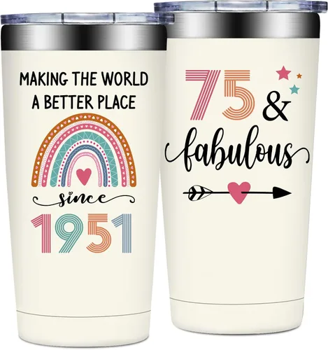 Miniatura 17 de Regalos de cumpleaños 21 para ella, decoraciones de cumpleaños 21 para mujeres, regalos de 21 años para mujeres, hija, niñas, vaso fabuloso 21 de 20