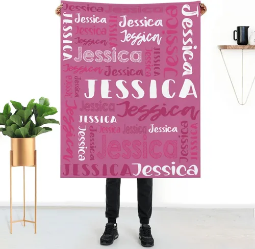 Miniatura 25 de Mantas de bebé personalizadas para niñas y niños con nombre, mantas de bebé personalizadas con nombre, mantas personalizadas para niños, artículos