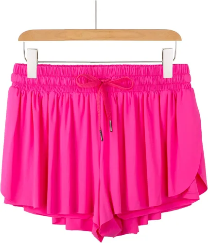 Miniatura 152 de Blaosn Pantalones cortos atléticos fluidos para mujer, gimnasio, yoga, entrenamiento, correr, pantalones cortos de tenis, falda falda linda, ropa