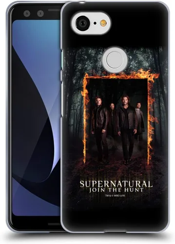 Miniatura 98 de Head Case Designs Supernatural Sam, Dean & Castiel Key Art - Funda de gel con licencia oficial [protección de grado militar] compatible con Google