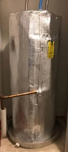 Miniatura 3 de Kit de aislamiento reflectante de poli-aire para calentador de agua NASATEK de 60 galones