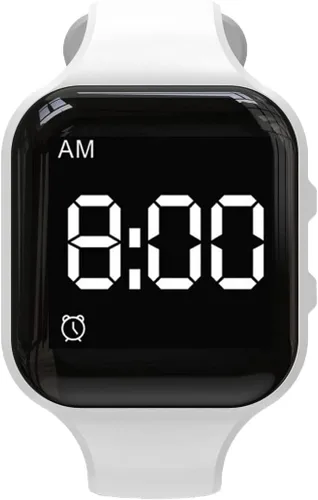 Miniatura 18 de Reloj despertador vibratorio, resistente al agua, reloj silencioso con recordatorio médico, con temporizador y 15 alarmas diarias