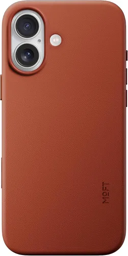 Miniatura 21 de MOFT Funda para iPhone 17 Pro, funda MOVAS a presión, compatible con MagSafe, piel vegana suave al tacto, diseño minimalista clásico, ligera