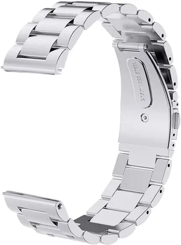 Miniatura 8 de Correa V-MORO Compatible con Galaxy Watch de 46 mm (2019) / Correas para Gear S3 / Gear S3 Classic / Galaxy Watch de 45 mm para hombre, de acero