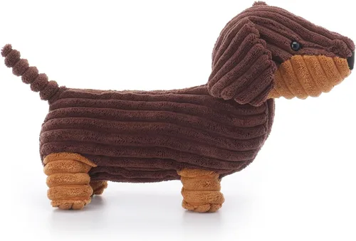 Miniatura 3 de Apricot Lamb Henry Dachshund - Animales de peluche para niños, suaves y lindos juguetes de peluche para bebé niña y niño, 10.6 pulgadas