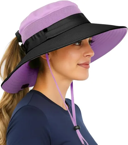 Miniatura 16 de GearTOP Safari Hat for Men Sun Hats for Women UV Protection UPF 50+ Fishing, Gardening, Hiking Hat (22-23 1/2")