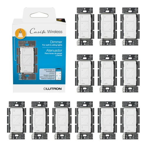 Miniatura 23 de Lutron Caseta - Interruptor de atenuación inteligente original (requiere Lutron Smart Hub), para luces LED, 150 vatios, un solo polo/3 vías, no Negro