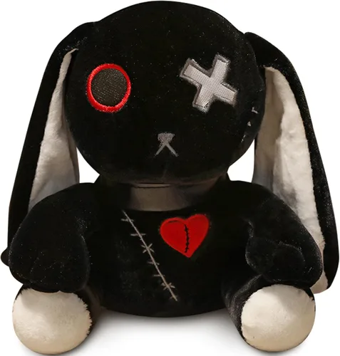 Conejo Gótico de Peluche Conejo de Pascua de Peluche Horror Conejo de Peluche Siniestro Conejo de Peluche Loco Juguetes de Peluche