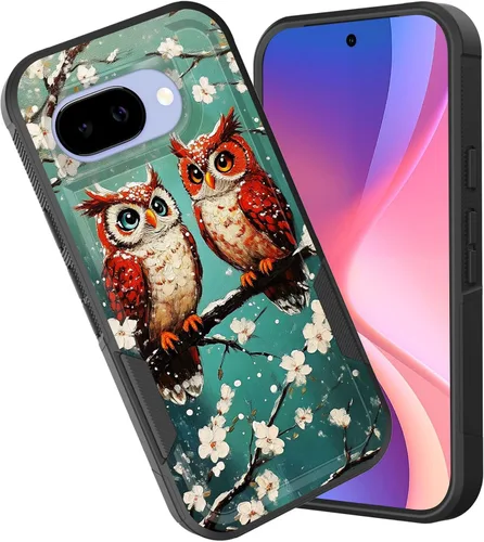 Miniatura 86 de Funda para Pixel 6A, funda híbrida de doble capa resistente a prueba de golpes de policarbonato duro de silicona suave TPU para Google Pixel 6A