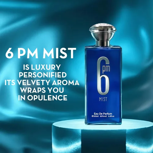 Miniatura 4 de AFLUXE Colonia Masculina 6PM Combo Eau De Toilette para Hombre - Perfum Masculino con Aroma Fresco y Romántico 3.4 FL Oz Cada Spray Natural
