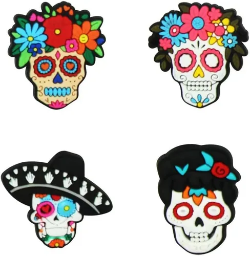 Miniatura 3 de Vaymzsuc 50 100Pcs Pack Shoe Decorations Charms for Boys Girls Women Teens Kids Clog Accessories Pins Fit for Garden Sandals Wristband Bracelet