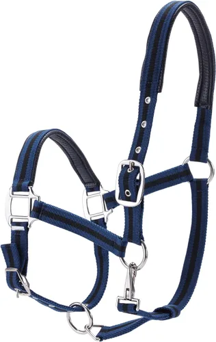 Miniatura 8 de Cabestros ajustables para caballos, correas y accesorios de nailon resistente, acolchados con espuma antirozaduras acolchada en la corona y la nariz