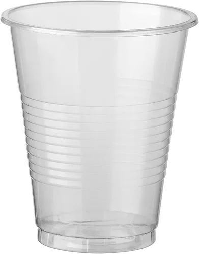 Bluetable Vasos de plástico desechables a granel de 7 onzas – 600 unidades sin BPA – Bueno para bebidas frías, tazas de fiesta, dispensador de