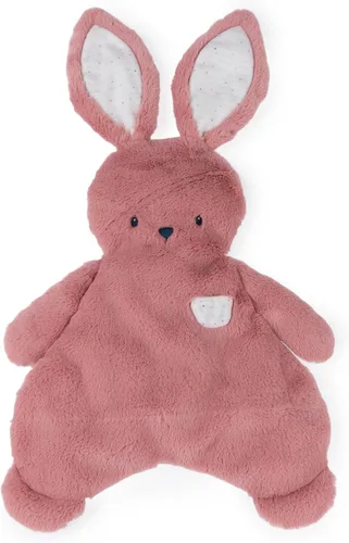 GUND Baby Oh So Snuggly Bunny Lovey, manta de felpa suave de primera calidad para bebés y recién nacidos, rosa polvoriento Manta para recién nacido