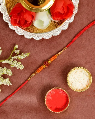 Rakhi/Rakhi para hermano/Conjunto de Rakhi/rakhi para hermano y Bhabhi/Tarjeta Rakhi/Rakhdi/Enviar rakhi a EE.UU./Rakhi para hermano con set de