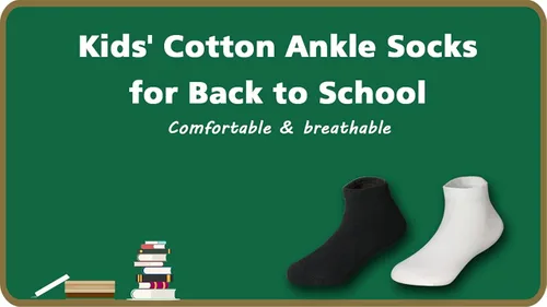 Miniatura 6 de Paquete de docena de calcetines de corte bajo para niños blancos y negros