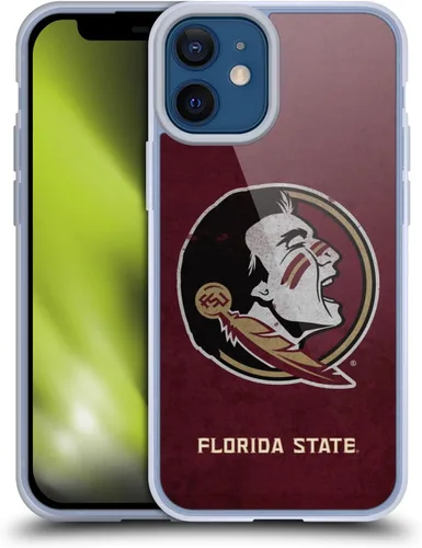 Miniatura 267 de Head Case Designs Funda de gel suave FSU Seminoles de la Universidad Estatal de Florida con licencia oficial compatible con Apple iPhone 13 Pro Max