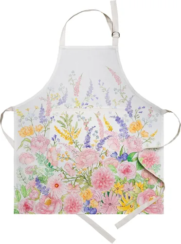 Miniatura 89 de Maison d' Hermine Delantal 100% de algodón para mujeres con bolsillo de cocina delantal de chef para hombres para cocinar primavera verano 027