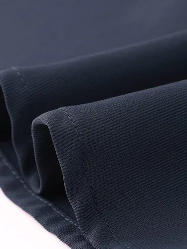 Miniatura 5 de Allegra K Vestido de trabajo para mujer, con cuello de solapa, cinturón y botones hasta la rodilla